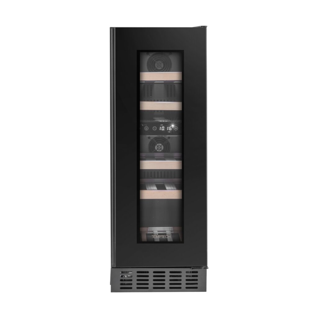 Temptech cantina serie Oslo nera sottotop base 30cm - OX30DRB - immagine 6