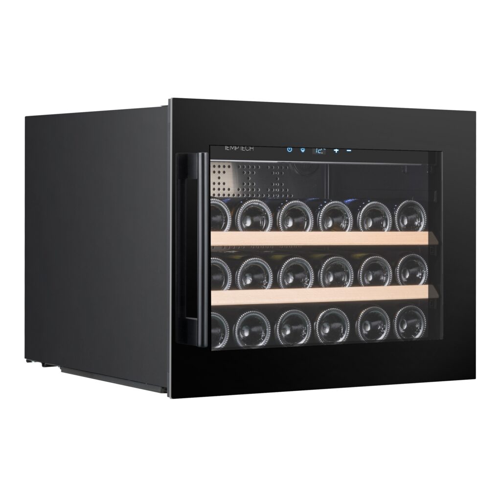 Temptech cantina serie Oslo cornice nera -  OZ45SB - immagine 2