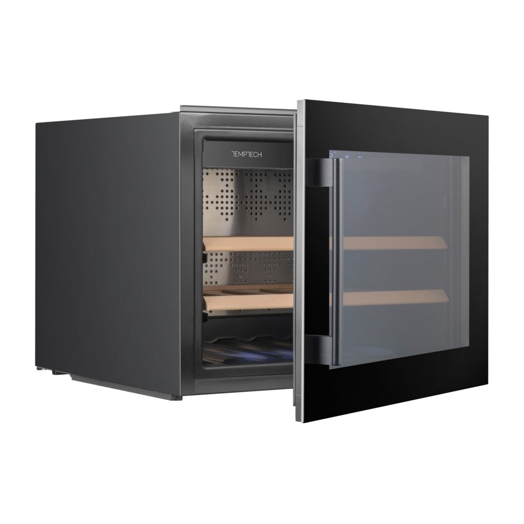 Temptech cantina serie Oslo cornice nera -  OZ45SB - immagine 4