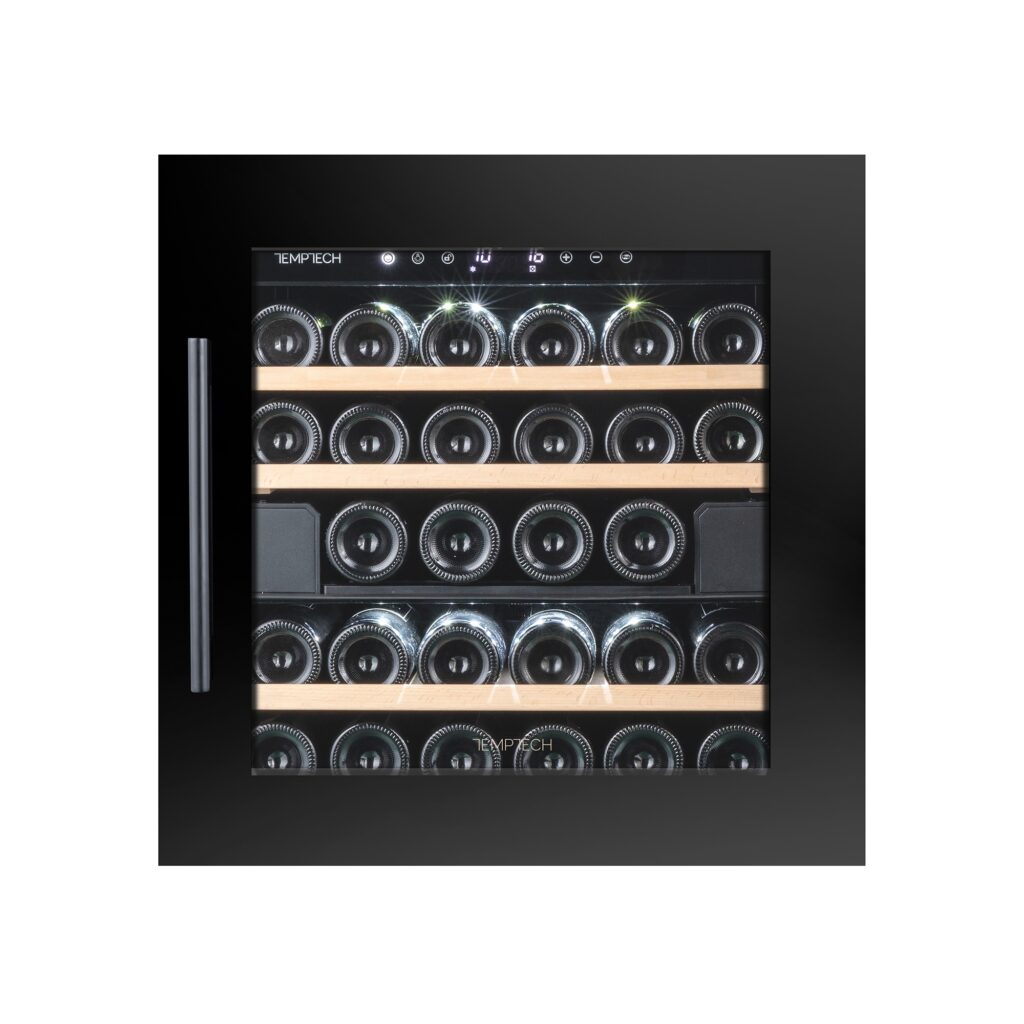 Temptech cantina serie Oslo cornice nera - OZ60DB