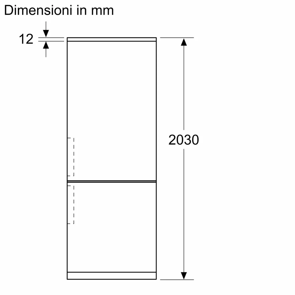 Frigorifero Bosch Serie 4 Frigo combinato a libera installazione 203x60 cm Metal look, Total No Frost - KGN392LCF - immagine 18