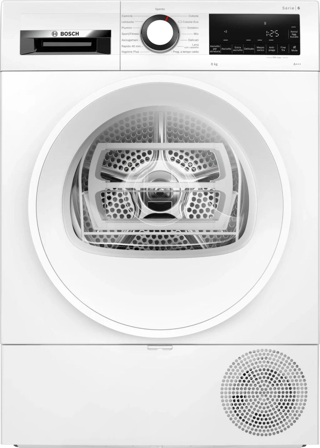 Bosch Asciugatrice a pompa di calore 8 kg Serie 6 - WQG233D1IT - Image 4
