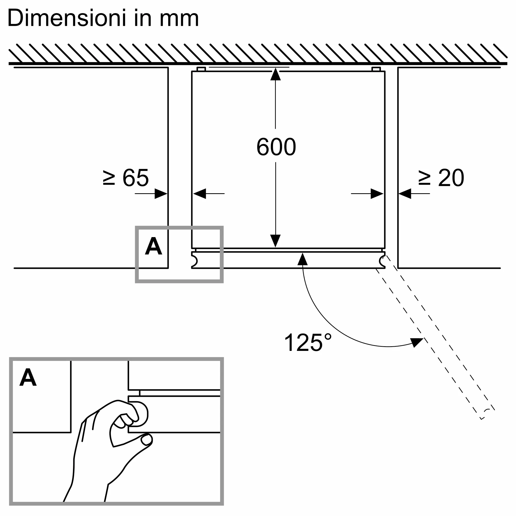 Frigorifero Bosch Serie 4 Frigo combinato a libera installazione 203x60 cm Metal look, Total No Frost - KGN392LCF - immagine 17