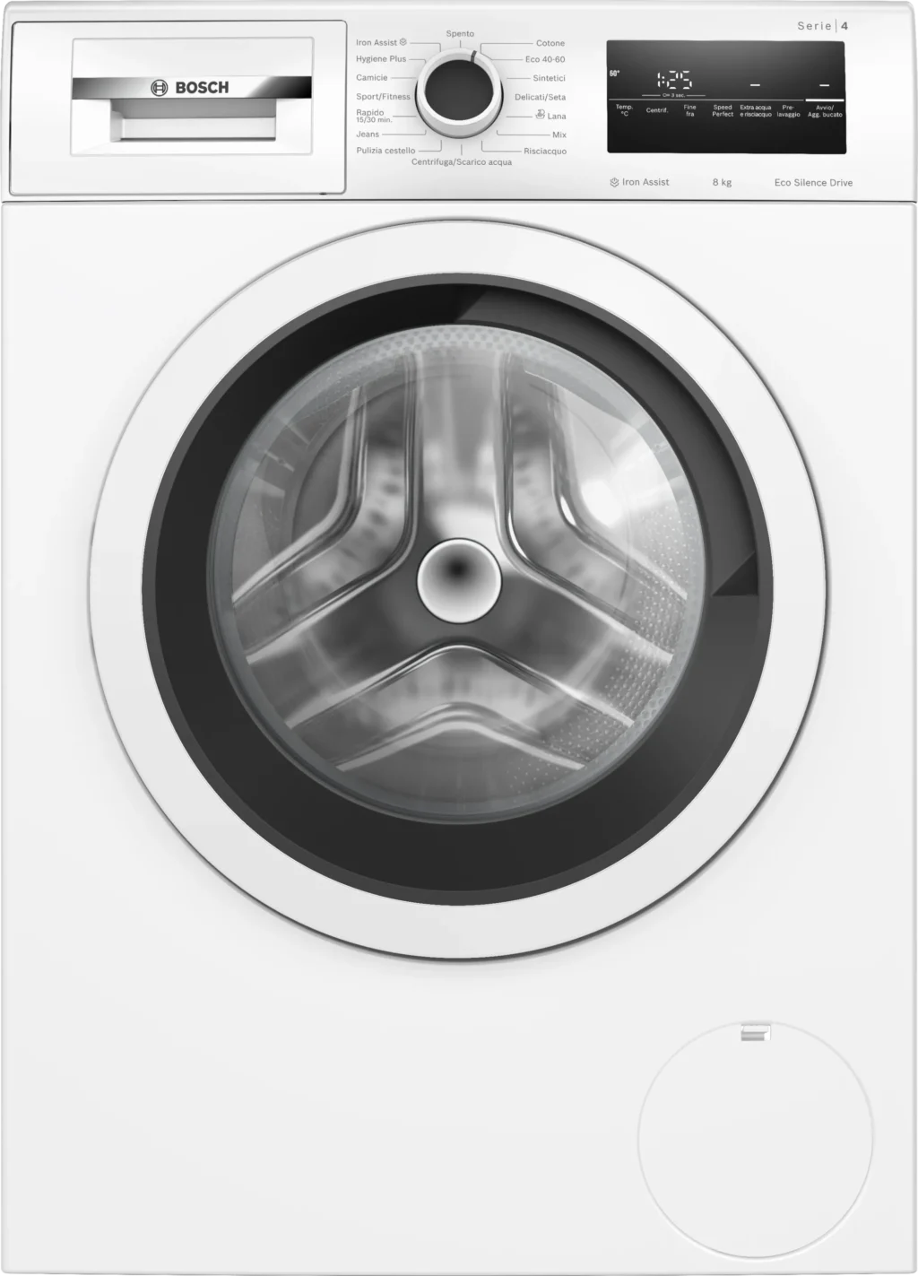 Lavatrice Bosch Serie 4 a carica frontale 8 kg  - WAN24208II - immagine 4