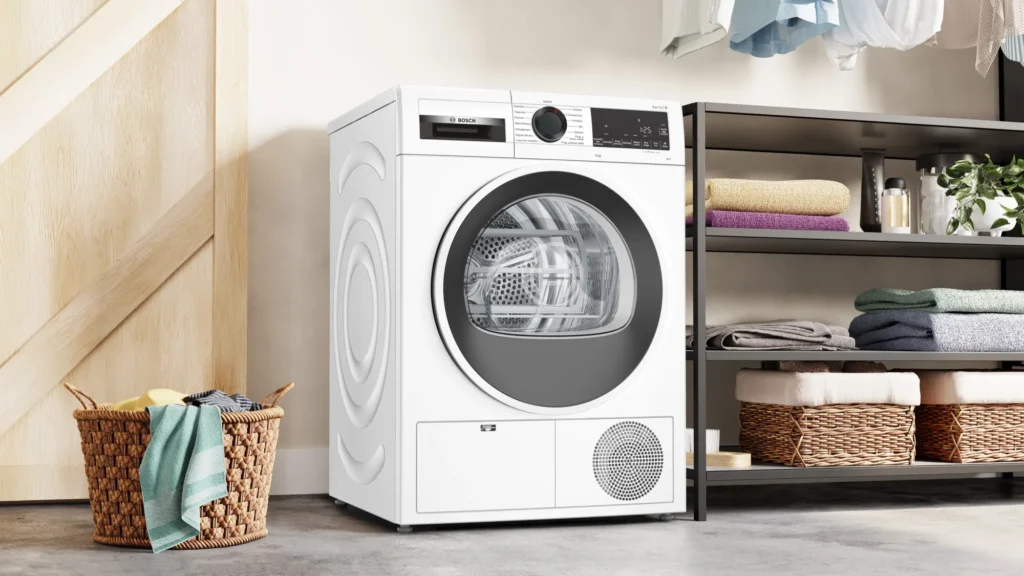 Bosch Asciugatrice a pompa di calore 9 kg Serie 6 - WQG24108IT