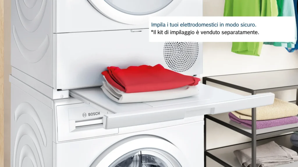 Bosch Asciugatrice a pompa di calore 8 kg Serie 6 - WQG233D1IT - Image 10