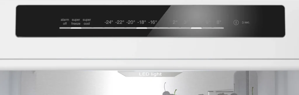 Frigorifero Bosch Serie 6 Frigo combinato da libera installazione 203 x 60 cm Acciaio spazzolato anti-impronta, Total No Frost - KGN39AIAT - immagine 3
