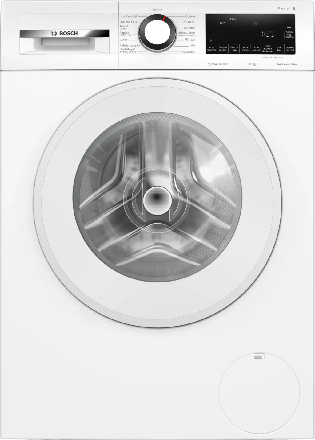 Lavatrice Bosch Serie 6 a carica frontale 9 kg 1400 giri/min - WGG244Z6IT - immagine 4