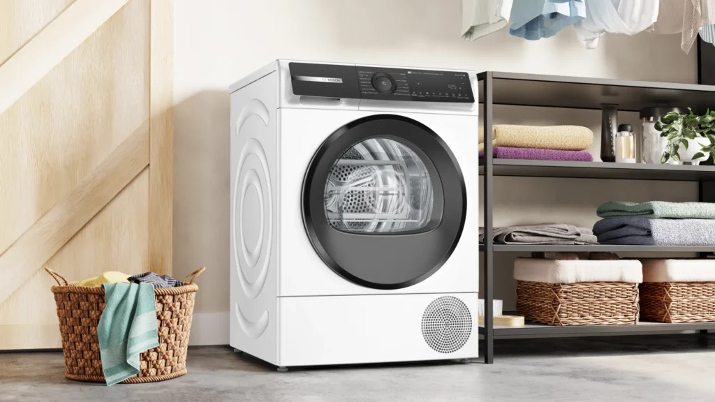 Bosch Asciugatrice a pompa di calore e trattamento con vapore 9 kg Serie 6 - WQH245A0IT