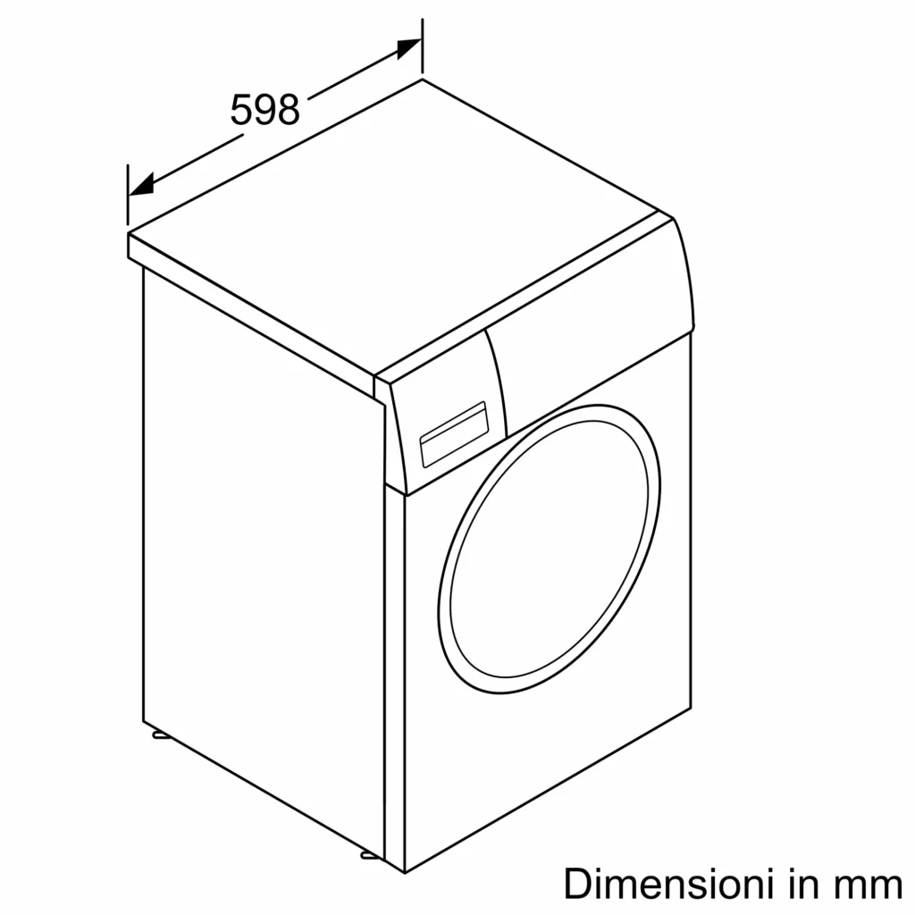 Lavatrice Bosch Serie 6 a carica frontale 9 kg 1400 giri/min - WGG244Z6IT - immagine 10