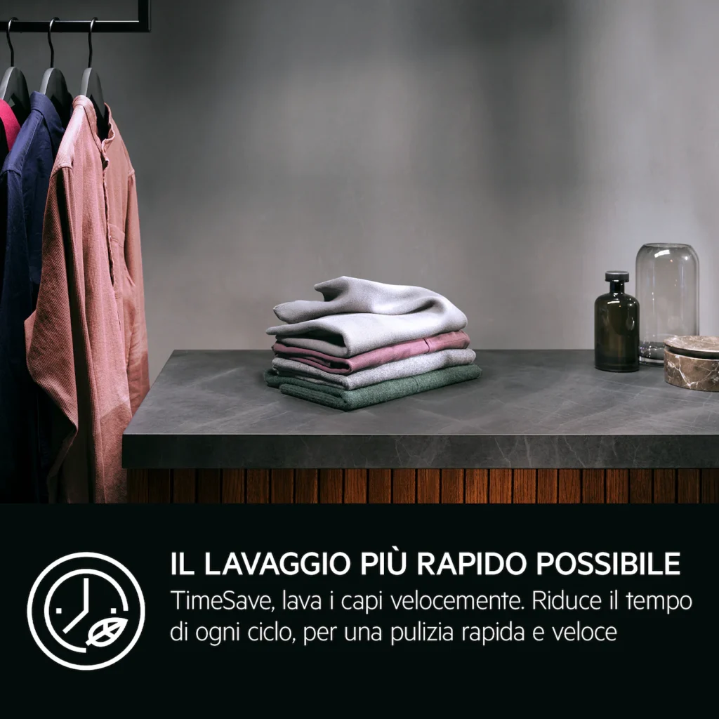 Lavatrice AEG Serie 6000 ProSense LR6FG84 – 8 kg – Classe A - immagine 3