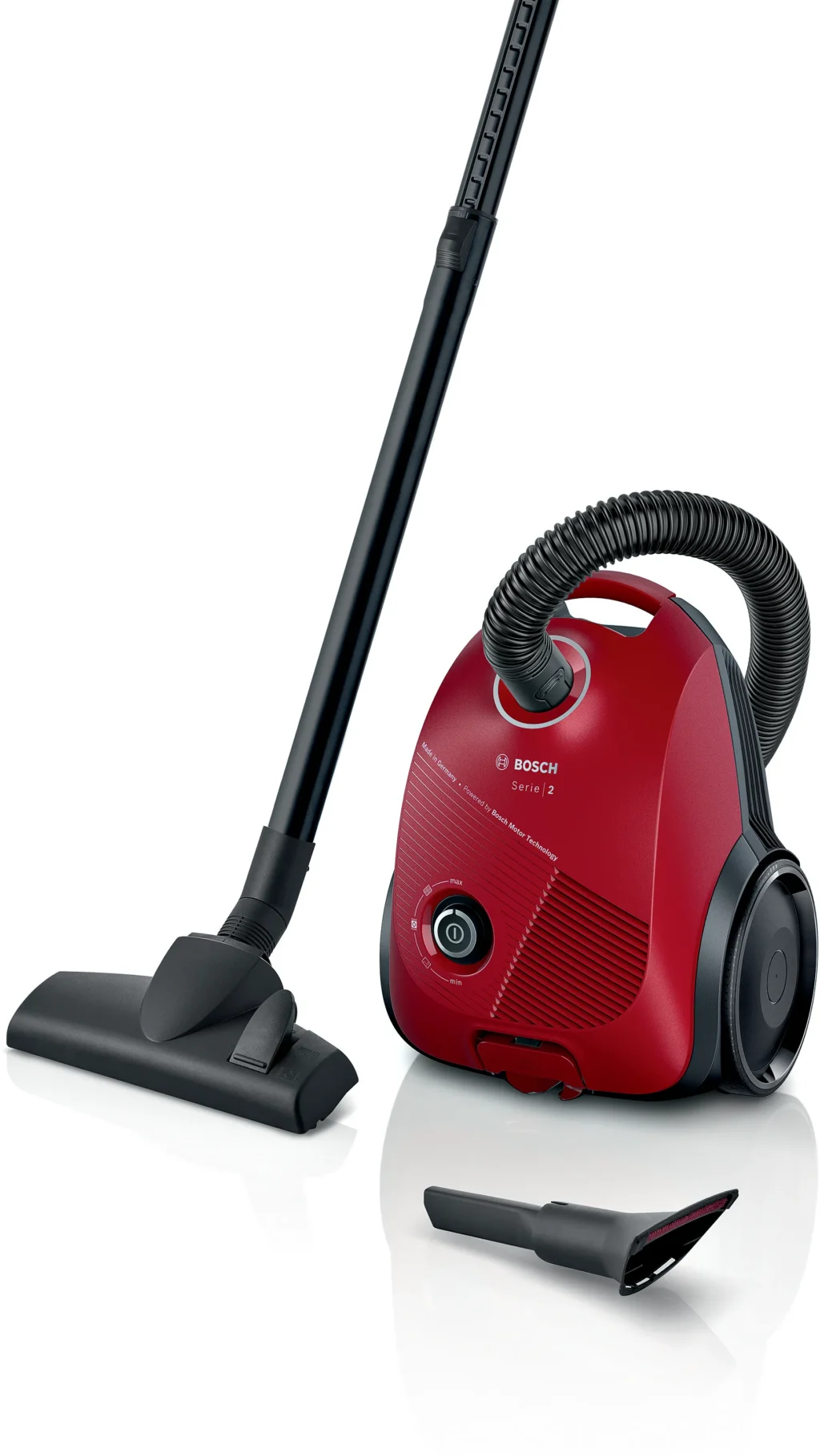 Bosch Serie 2 Aspirapolvere con sacco Rosso - BGBS2RD1