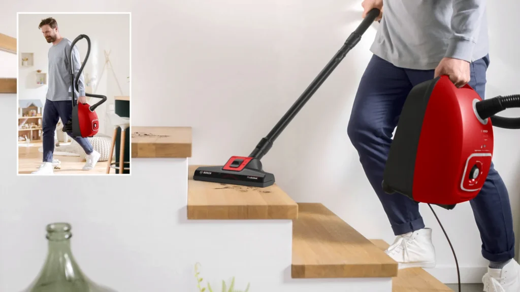 Bosch Serie 4 Aspirapolvere con sacco ProAnimal Rosso - BGB41PET1 - Image 12