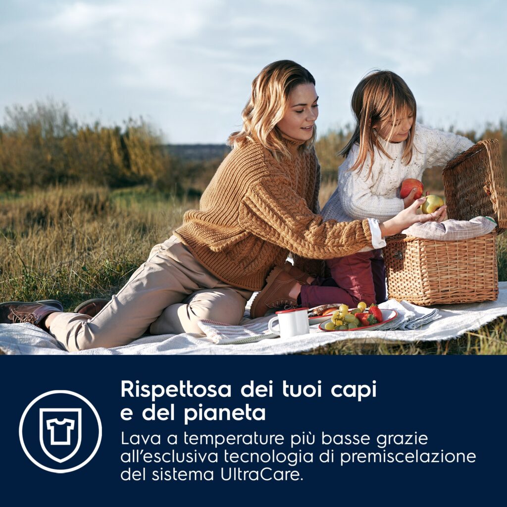 Lavatrice da incasso Electrolux Serie 800 UltraCare 8 kg - EW8F384BI - immagine 7