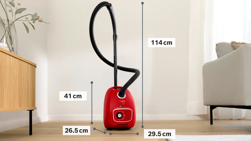 Bosch Serie 4 Aspirapolvere con sacco ProAnimal Rosso - BGB41PET1 - Image 9