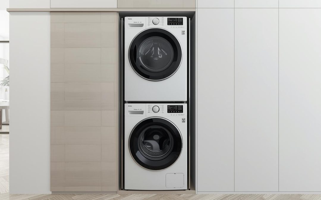 Kit di sovrapposizione lavatrice e asciugatrice