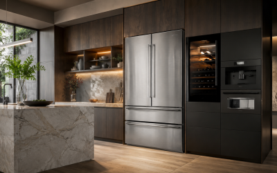 Frigorifero americano multiporta di lusso: capacità e funzioni per la cucina di fascia alta